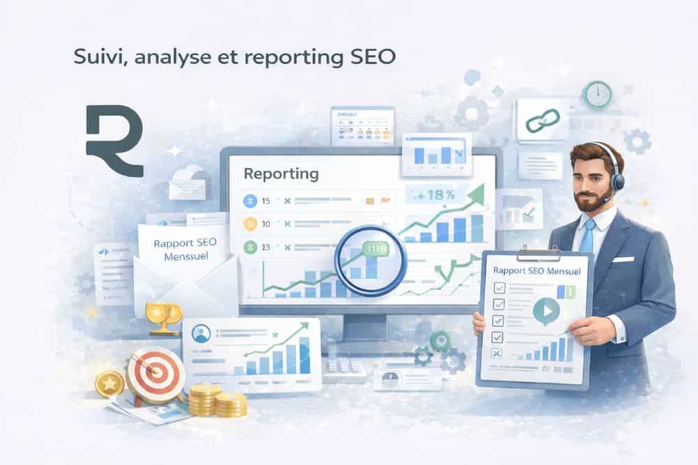 referenceur agence seo suivi reporting seo