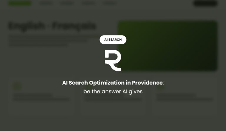 AI Search Optimization in Providence: Be the Answer, in English and in French