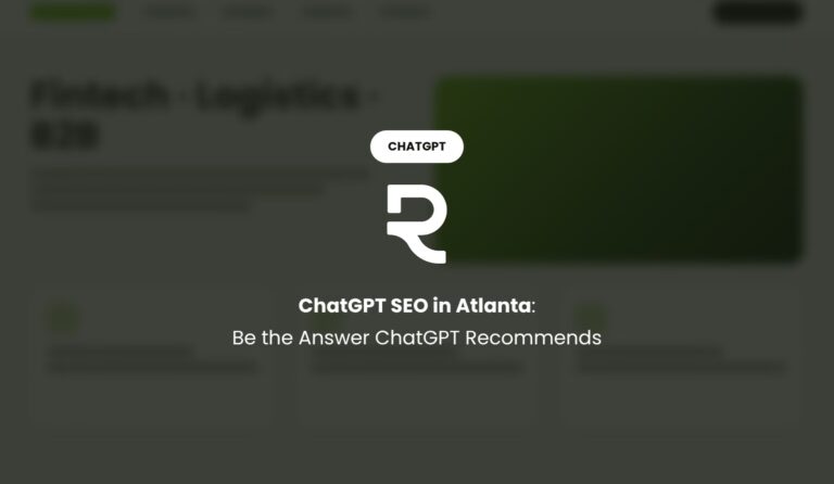 ChatGPT SEO in Atlanta: Be the Answer ChatGPT Recommends
