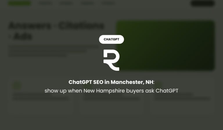 ChatGPT SEO in Manchester, NH: Show Up When Buyers Ask ChatGPT