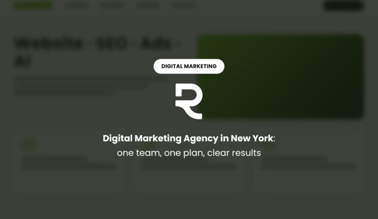 Digital Marketing Agency in New York: One Team, One Plan, Clear Results