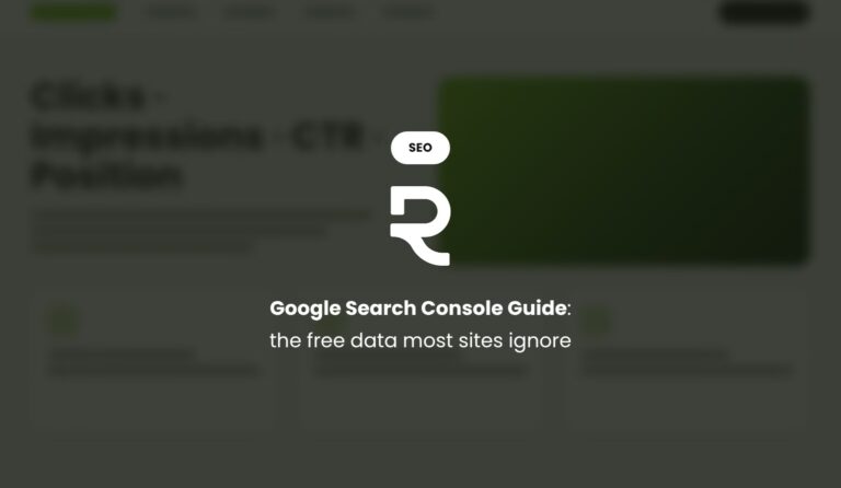 Google Search Console Guide: The Reports That Actually Matter in 2026