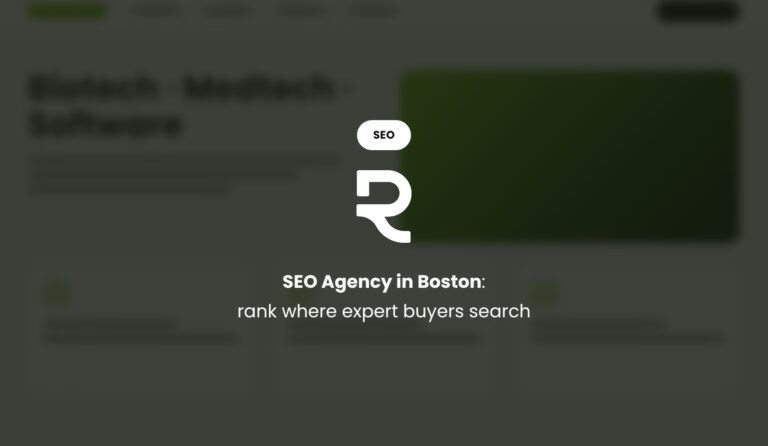 SEO Agency in Boston: Rank for the Searches Expert Buyers Make