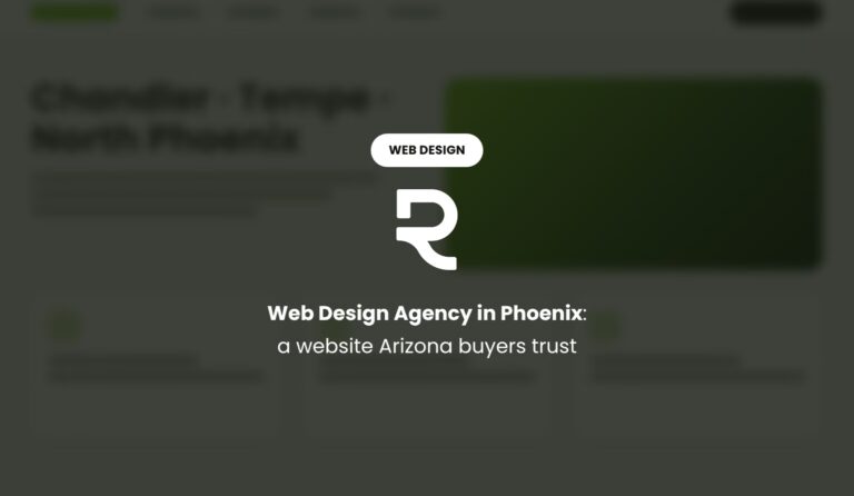 Web Design Agency in Phoenix: A Website Built for Arizona's Industrial Buyers