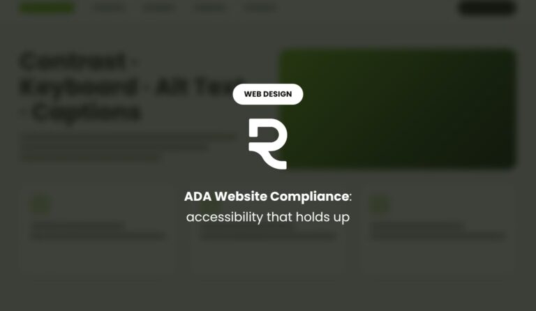 ADA Website Compliance: A Practical WCAG Guide for U.S. Businesses
